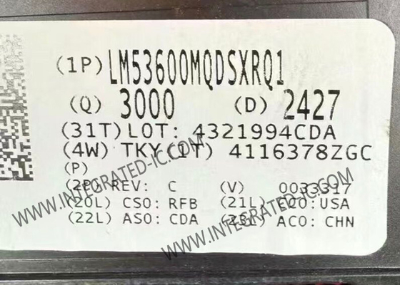 LM53600MQDSXRQ1 تراشه مدار یکپارچه خودرو 3.5V تا 36V 650mA مترادف 2.1MHz Step-Down Converter