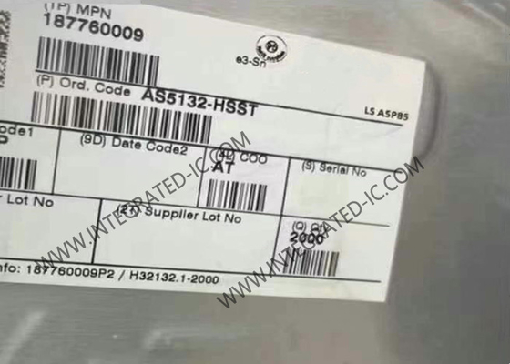 AS5132-HSST Sensor IC Rotary Encoder 360o قابل برنامه ریزی سنسور موقعیت مغناطیسی با سرعت بالا