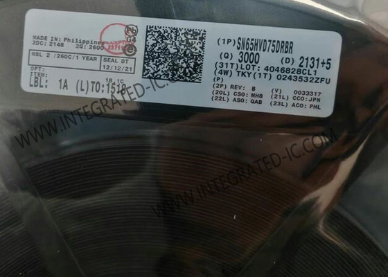 SN65HVD75DRBR چیپ مدار یکپارچه 3.3V Half-Duplex RS-485 Transceiver IC VSON-8