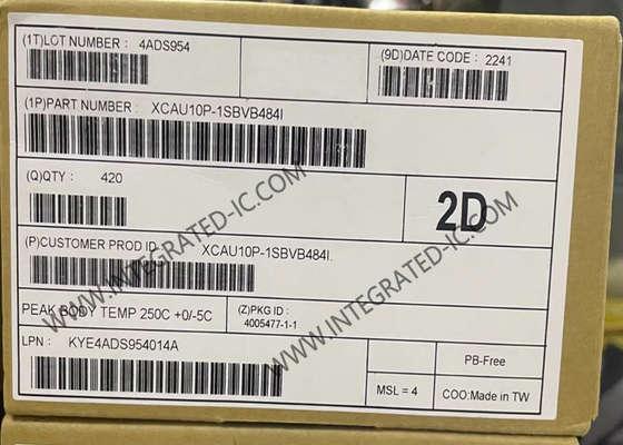 آرایه دروازه قابل برنامه ریزی میدان XCAU10P-1SBVB484I 3.5 Mbit Artix UltraScale+ آرایه دروازه قابل برنامه ریزی میدان