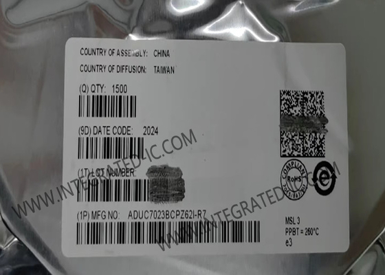 ADUC7023BCPZ62I میکروکنترلر MCU میکروکنترلر آنالوگ دقیق با پردازنده IRQ پیشرفته
