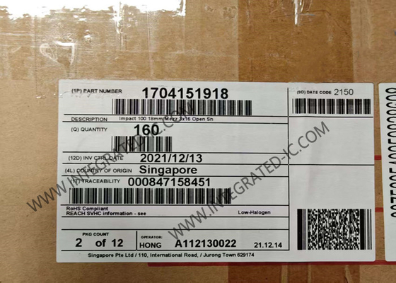 1704151918 کانکتورهای Backplane Connectors 144POS High Speed Modular Connectors