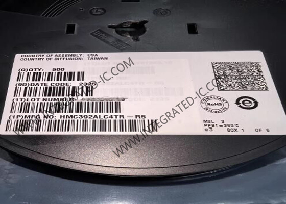 تراشه مدار یکپارچه HMC392ALC4TR GaAs MMIC تقویت کننده کم سر و صدا LGA-24 RF تقویت کننده