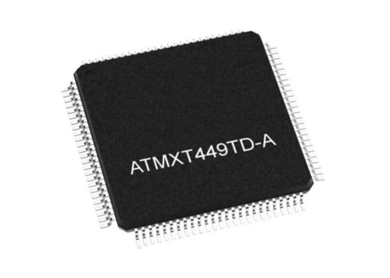 ATMXT449TD-AB چیپ مدار یکپارچه 448Node کنترل کننده صفحه لمسی TQFP-100