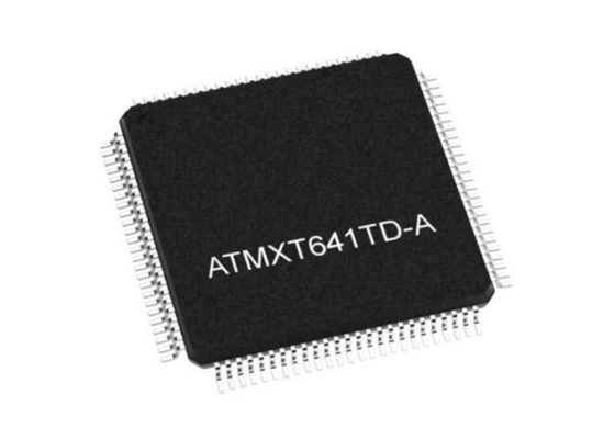 ATMXT641TD-ATRVA2 چیپ مدار یکپارچه 640Node کنترل کننده صفحه نمایش لمسی TQFP-100