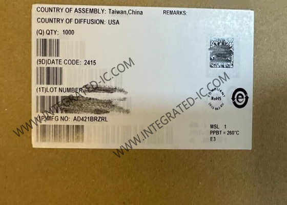 AD421BRZRL پیچ مدار یکپارچه 4mA تا 20 mA تبدیل کننده های دیجیتال به آنالوگ