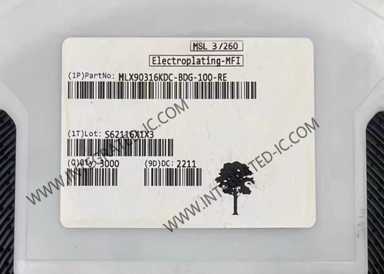 حسگر IC MLX90316KDC-BDG-100-RE حسگر موقعیت چرخشی اثر هال IC 8-SOIC