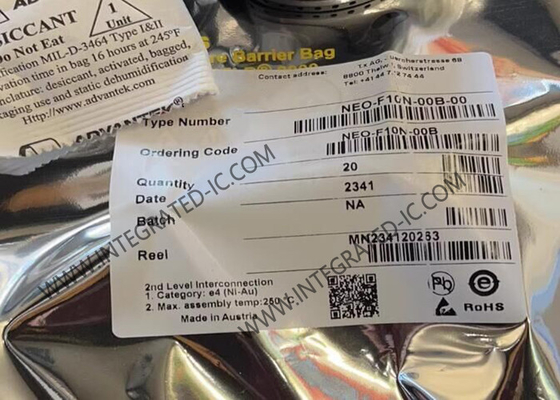 ماژول ارتباطات بی سیم NEO-F10N-00B F10 ماژول های GNSS دو باند LCC-24