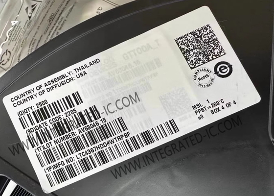 LTC4367HDD چیپ مدار یکپارچه 100 ولت ولتاژ بالا ولتاژ پایین و کنترل کننده حفاظت از تغذیه معکوس