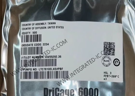 تراشه مدار یکپارچه LTC7810ELXE 105kHz تا 780kHz Buck Regulator IC LQFP48