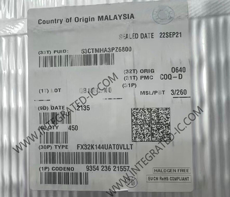 FX32K144UAT0VLLT میکروکنترلر MCU 112MHz ARM Cortex M4F میکروکنترلر LQFP-100