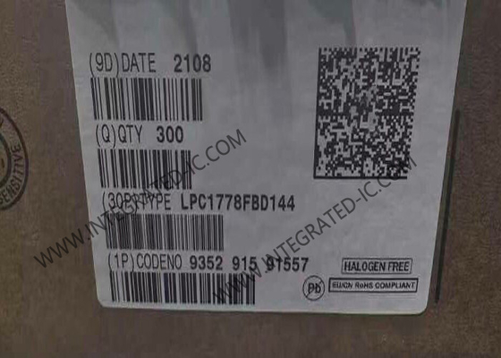 LPC1778FBD144 میکروکنترلر MCU 32 بیتی ARM Cortex M3 میکروکنترلر LQFP144