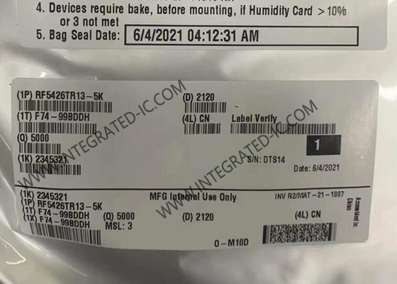 RF5426TR13 ماژول ارتباطات بی سیم دستگاه تلفن همراه RF تقویت کننده قدرت تراشه