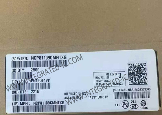 NCP81109CMNTXG چیپ مدار یکپارچه 14A واحد فاز هماهنگ Buck تنظیم کننده QFN48