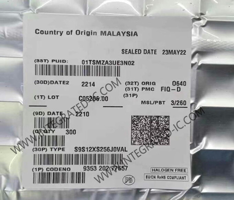 S9S12XS256J0VAL میکروکنترلر MCU 16-Bit MCU 40MHz HCS12X میکروکنترلر IC