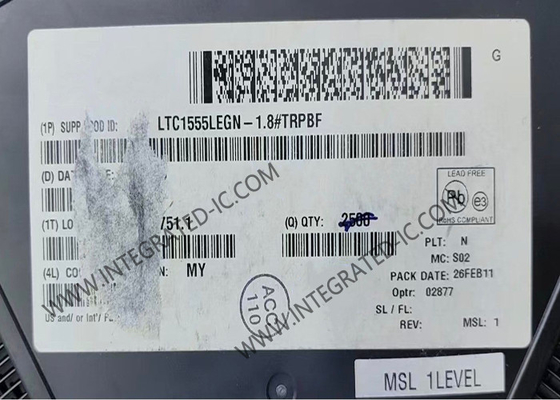 LTC1555LEGN-1.8 مدار یکپارچه تراشه SIM منبع برق و مترجم سطح SSOP-16