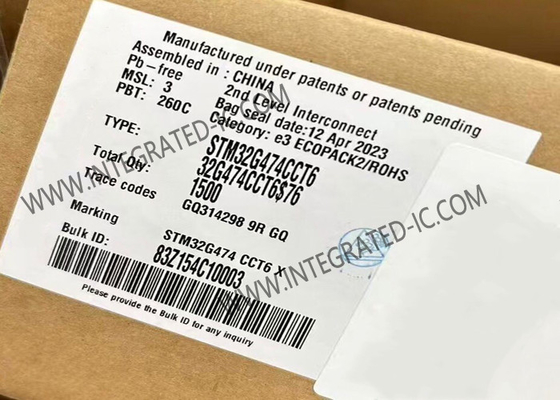 STM32G474CCT6 میکروکنترلر MCU 32 بیتی میکروکنترلر IC 170MHz ARM Cortex M4 MCU