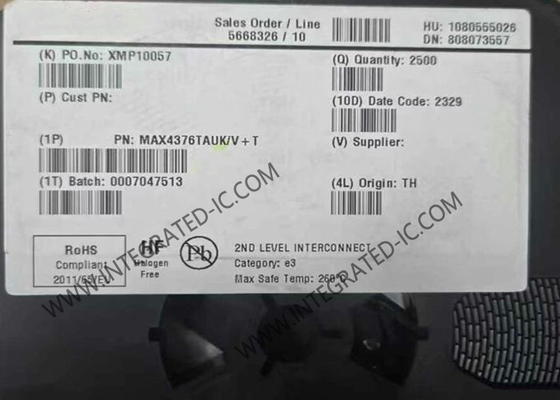 MAX4376TAUK چیپ مدار یکپارچه 1mA تک تقویت کننده حس جریان سمت بالا
