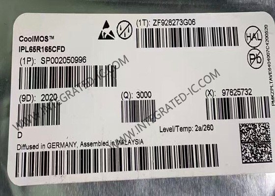 IPL65R165CFD چیپ مدار یکپارچه 650V CoolMOS CFD2 N Channel Power MOSFET ترانزیستورها