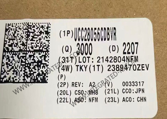 UCC28056CDBVR چیپ مدار یکپارچه کنترل کننده PFC تک فاز با عملکرد بالا