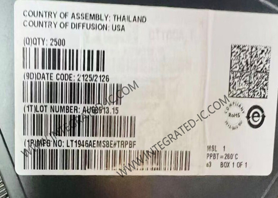 LT1946AEMS8E تراشه مدار یکپارچه تقویت DC DC کنورتر MSOP8 قدم بالا DC DC کنورتر