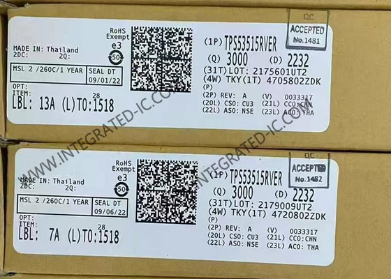 TPS53515RVER تراشه مدار یکپارچه 12A واحد همگام SWIFT Buck Converter VQFN28