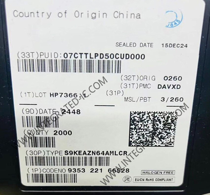 میکروکنترلر MCU S9KEAZN64AMLCR تک هسته ای ARM Cortex-M0 میکروکنترلر IC