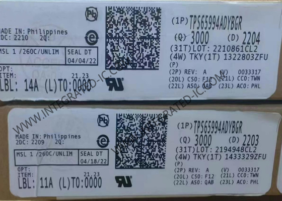 TPS65994ADYBGR چیپ مدار یکپارچه 5V دو پورت USB Type-C و USB PD کنترلر