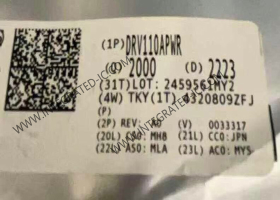 DRV110APWR مدار یکپارچه تراشه واحد کانال رله راننده پایین طرف با تنظیم جریان یکپارچه