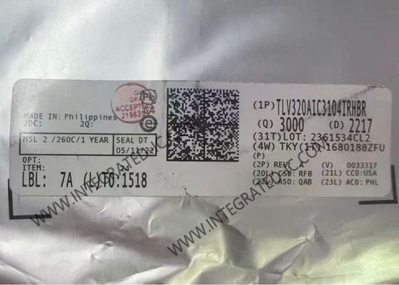 TLV320AIC3104IRHBR چیپ مدار یکپارچه کدک استریو با قدرت کم برای صوتی و تلفن همراه