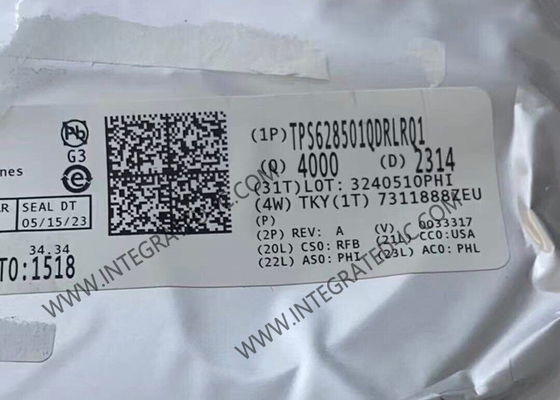 TPS628501QDRLRQ1 تراشه مدار یکپارچه 1A موتورهای اتومبیل قدم به پایین تبدیل SOT-583-8