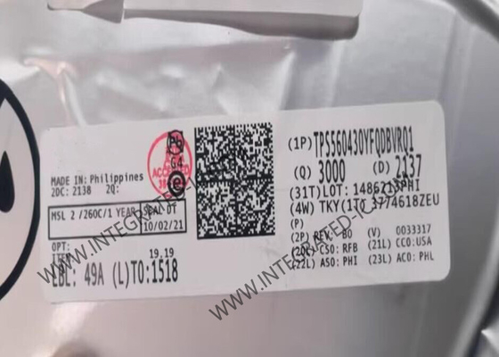 تراشه مدار یکپارچه TPS560430YFQDBVRQ1 36V 600mA مترجم بیک هم زمان