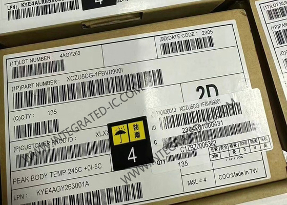 آرایه دروازه قابل برنامه ریزی XCZU5CG-1FBVB900I 850 mV ARM Cortex-R5 SOC FPGA IC