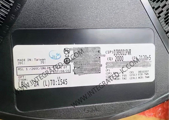 DIR9001PWR چیپ مدار یکپارچه 96-kHz گیرنده رابط صوتی دیجیتال 24 بیتی