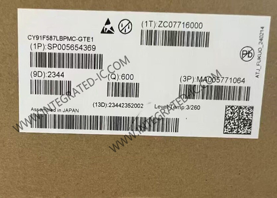 CY91F587LBPMC-GTE1 میکروکنترلر MCU 32 بیتی میکروکنترلرهای تک هسته ای 128MHz MCU IC