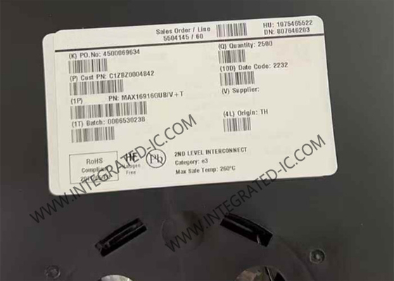 MAX16916GUB چیپ مدار یکپارچه دیود ایده آل باتری معکوس و محافظ ولتاژ بالا