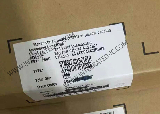 STM32F401RCT6TR میکروکنترلر MCU 84MHz 32Bit Single Core Microcontrollers LQFP64