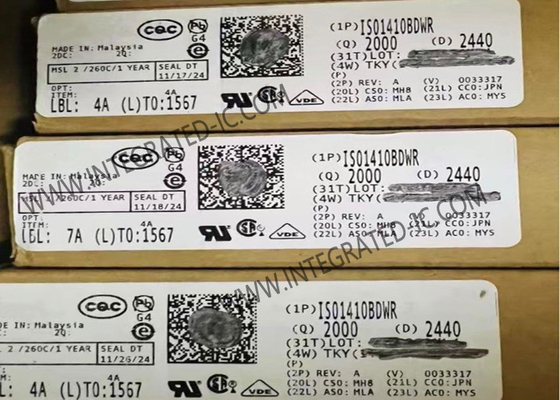 ISO1410BDWR تراشه مدار یکپارچه 500kbps RS-485 RS-422 گیرنده جدا شده SOIC16