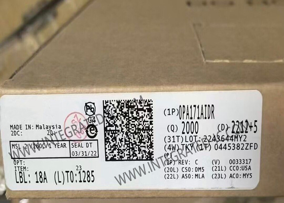 OPA171AIDR چیپ مدار یکپارچه 36V 3MHz تقویت کننده عملیاتی کم مصرف