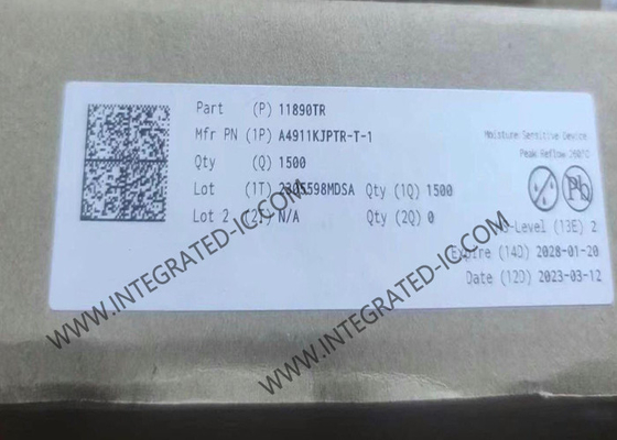 تراشه مدار مجتمع A4911KJPTR-T-1 درایور موتور چند فاز IC 48-LQFP