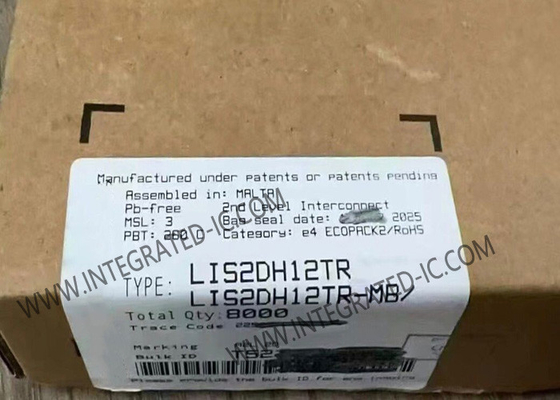 LIS2DH12TR Sensor IC MEMS Digital Output Motion Sensor 3-Axis Linear Accelerometer (موجور سنج خطی سه محور)
