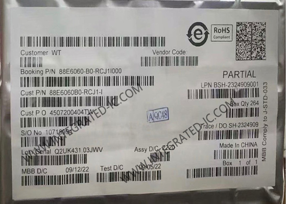 88E6060-B0-RCJ1I000 Ethernet IC Single Chip Integration 6-Port 10/100 سوئیچ اترنات