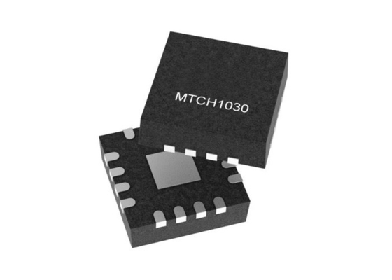 MTCH1030T-E/MG مدار یکپارچه چیپ کنترل کننده های لمسی QFN16 دکمه های لمسی ظرفیت
