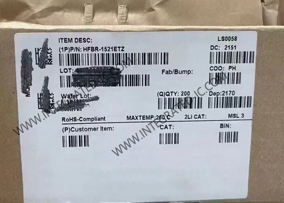 تراشه مدار مجتمع HFBR-1521ETZ با سرعت 5 مگابیت بر ثانیه، فرستنده پیوند همه کاره با کارایی بالا