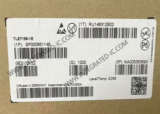 TLE7185-1E چیپ مدار یکپارچه 80mA Gate Driver IC 3Phase Bridge Driver IC