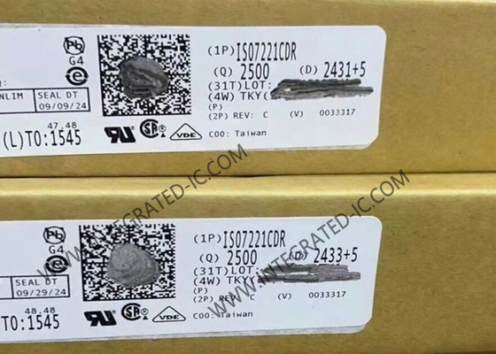 ISO7221CDR تراشه مدار یکپارچه 2500Vrms دو کانال جداکننده های دیجیتال SOIC8