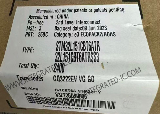 STM32L151CBT6ATR میکروکنترلر MCU Ultra-Low-Power 32-Bit ARM Cortex-M3 MCU
