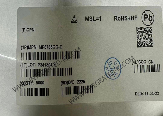 تراشه مدار مجتمع MP8765GQ-Z، مبدل کاهنده همزمان با راندمان بالا، 24 ولت، 6 آمپر