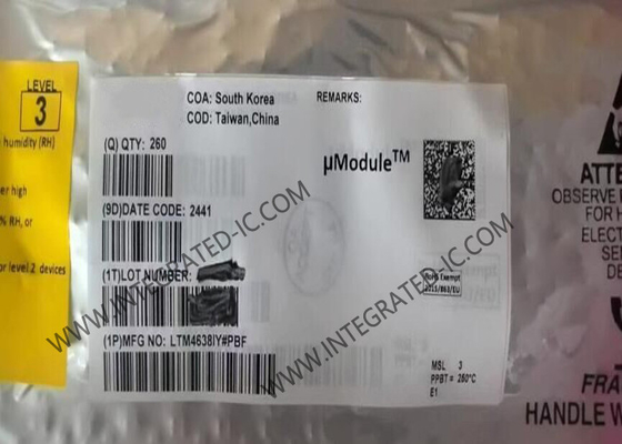 LTM4638IY تراشه مدار یکپارچه 20VIN 15A مرحله پایین DC DC uModule Regulator