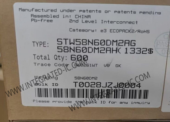 STW58N60DM2AG ترازستورهای MOSFET الکتریکی